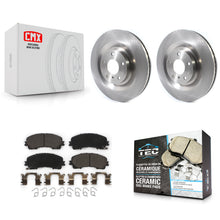 Charger l'image dans la galerie, Front Disc Brake Rotors And Ceramic Pads Kit For INFINITI QX50 QX55