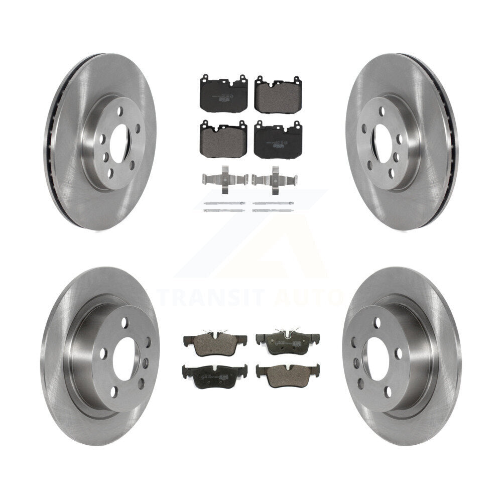 [Front+Rear] 2017-2020 Mini Cooper Clubman S Premium OE Brake Rotors & Ceramic Pads Kit For Max Braking