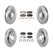 Charger l'image dans la galerie, Front Rear Disc Brake Rotor &amp; Ceramic Pad Kit For Kia Telluride Hyundai Palisade