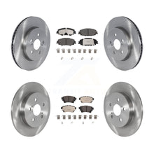 Load image into Gallery viewer, Front Rear Disc Brake Rotors And Ceramic Pads Kit For Toyota Corolla
