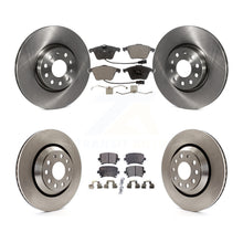 Charger l'image dans la galerie, Front Rear Disc Brake Rotors And Ceramic Pads Kit For Volkswagen CC