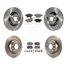 Load image into Gallery viewer, Front Rear Disc Brake Rotors And Ceramic Pads Kit For Volkswagen CC