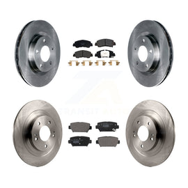 Front Rear Disc Brake Rotors And Ceramic Pads Kit For Mitsubishi Eclipse Cross