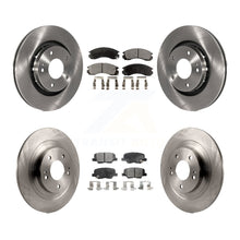 Charger l'image dans la galerie, Front Rear Disc Brake Rotors And Ceramic Pads Kit For Mitsubishi Outlander PHEV