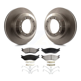 Front Brake Rotors Ceramic Pad Kit For International IC Corporation TerraStar AE