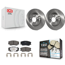 Charger l'image dans la galerie, Front Brake Rotors Ceramic Pad Kit For 2020-2022 Kia Soul 1.6L with Turbocharged