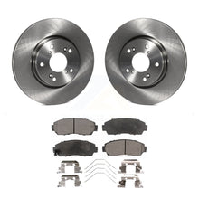 Load image into Gallery viewer, Front Disc Brake Rotors And Ceramic Pads Kit For Honda CR-V