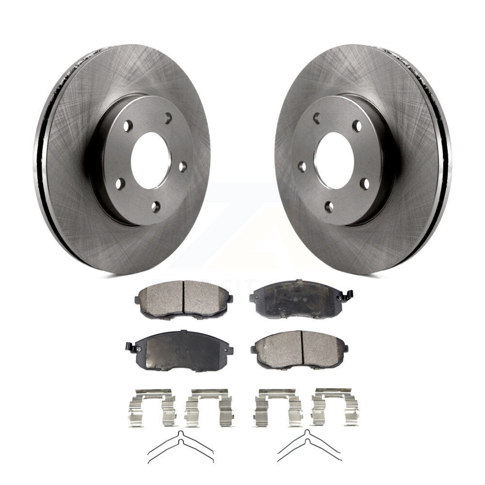 Front Disc Brake Rotors And Ceramic Pads Kit For 1999 Nissan Maxima From 04