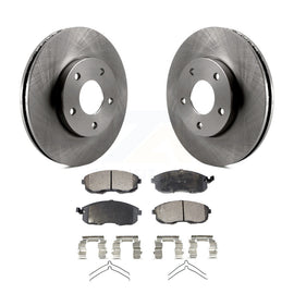 [Front] 1999 Nissan Maxima From 04 Premium OE Brake Rotors & Ceramic Pads Kit For Max Braking