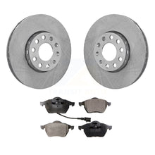 Charger l&#39;image dans la galerie, Front Disc Brake Rotors And Ceramic Pads Kit For Audi A6 Quattro 100