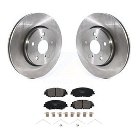 Front Brake Rotor Ceramic Pad Kit For Toyota C-HR Vehicles Manufactured In Japan