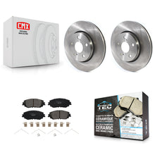 Charger l'image dans la galerie, Front Brake Rotor Ceramic Pad Kit For Toyota C-HR Vehicles Manufactured In Japan