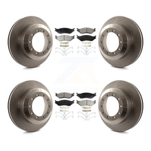 Load image into Gallery viewer, Front Rear Brake Rotor &amp; Ceramic Pad Kit For International IC Corporation AE Bus