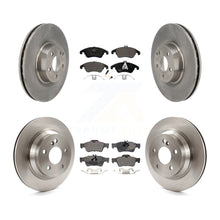 Charger l'image dans la galerie, [Front+Rear] 2015-2016 Mercedes-Benz E400 Sedan Premium OE Brake Rotors &amp; Ceramic Pads Kit For Max Braking