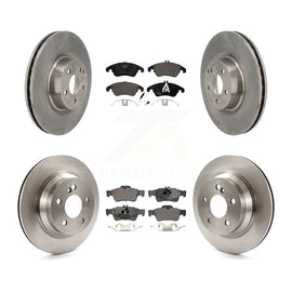 [Front+Rear] 2015-2016 Mercedes-Benz E400 Sedan Premium OE Brake Rotors & Ceramic Pads Kit For Max Braking