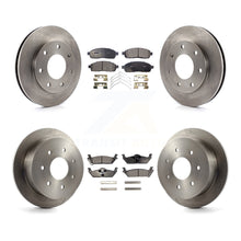 Load image into Gallery viewer, Front Rear Disc Brake Rotors And Ceramic Pads Kit For 2004 Ford F-150 4WD