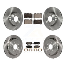 Charger l'image dans la galerie, Front Rear Disc Brake Rotors And Ceramic Pads Kit For 2019 Cadillac ATS Base