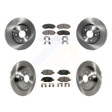 Charger l'image dans la galerie, Front Rear Disc Brake Rotors And Ceramic Pads Kit For Honda CR-V