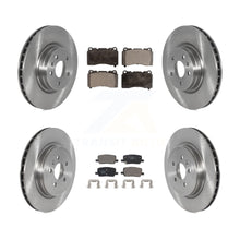 Charger l&#39;image dans la galerie, [Front+Rear] 2017-2019 Tesla X S Premium OE Brake Rotors &amp; Ceramic Pads Kit For Max Braking