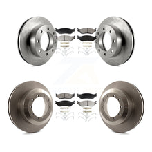 Charger l'image dans la galerie, Front Rear Disc Brake Rotors And Ceramic Pads Kit For Ford F-450 Super Duty