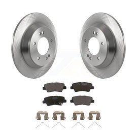 [Rear] 2020-2022 Kia Soul 1.6L Premium OE Brake Rotors & Ceramic Pads Kit For Max Braking