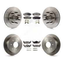 Load image into Gallery viewer, Front Rear Disc Brake Rotors And Ceramic Pads Kit For 2004 Ford F-150 RWD