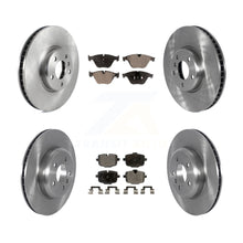 Charger l'image dans la galerie, Front Rear Disc Brake Rotors And Ceramic Pads Kit (6Pc) For BMW 535i