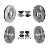 Front Rear Disc Brake Rotors And Ceramic Pads Kit (6Pc) For BMW 535i