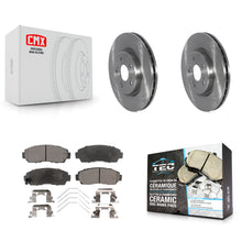 Charger l'image dans la galerie, [Front] 2019-2023 Acura RDX Premium OE Brake Rotors &amp; Ceramic Pads Kit For Max Braking