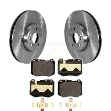 Load image into Gallery viewer, Front Disc Brake Rotors And Ceramic Pads Kit For Mercedes-Benz C300 C400 C350e