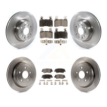 Charger l'image dans la galerie, Front Rear Disc Brake Rotors And Ceramic Pads Kit For Cadillac CTS