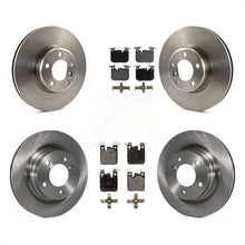 Load image into Gallery viewer, Front Rear Disc Brake Rotors And Ceramic Pads Kit For BMW 328i