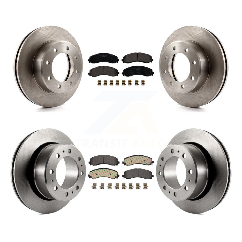 [Front+Rear] 2019-2022 Ram 2500 3500 Premium OE Brake Rotors & Ceramic Pads Kit For Max Braking