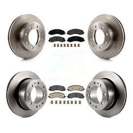 [Front+Rear] 2019-2022 Ram 2500 3500 Premium OE Brake Rotors & Ceramic Pads Kit For Max Braking