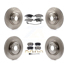 Load image into Gallery viewer, Front Rear Disc Brake Rotors And Ceramic Pads Kit For Audi S4 S5