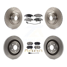 Load image into Gallery viewer, Front Rear Disc Brake Rotors And Ceramic Pads Kit For 2010 Audi S4