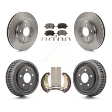 Load image into Gallery viewer, Front Rear Disc Brake Rotors Ceramic Pads And Drum Kit For Chevrolet Malibu
