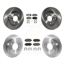 Charger l'image dans la galerie, Front Rear Brake Rotors Ceramic Pad Kit For Hyundai Veloster Naturally Aspirated