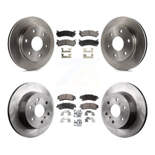 Charger l'image dans la galerie, Front Rear Disc Brake Rotors And Ceramic Pads Kit For GMC Sierra 1500 Classic