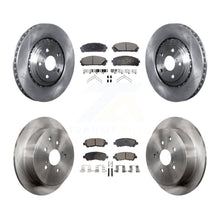 Load image into Gallery viewer, Front Rear Disc Brake Rotors And Ceramic Pads Kit For Toyota Highlander