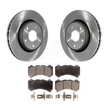 Load image into Gallery viewer, Front Disc Brake Rotors And Ceramic Pads Kit For 2012 Jeep Grand Cherokee 6.4L