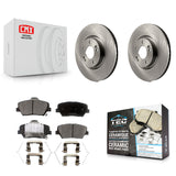 [Front] 2019-2022 Hyundai Nexo Premium OE Brake Rotors & Ceramic Pads Kit For Max Braking