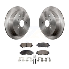 Load image into Gallery viewer, Rear Disc Brake Rotors And Ceramic Pads Kit For Toyota Highlander