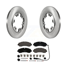 Charger l&#39;image dans la galerie, Rear Disc Brake Rotors And Ceramic Pads Kit For Ford Transit-350 HD