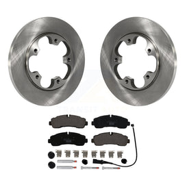 [Rear] 20-21 Ford Transit-350 With 5 Lug Wheels Premium OE Brake Rotors & Ceramic Pads Kit For Max Braking