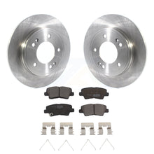 Load image into Gallery viewer, Rear Disc Brake Rotors And Ceramic Pads Kit For Kia Forte Hyundai Veloster