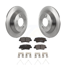 Charger l&#39;image dans la galerie, Rear Brake Rotor Ceramic Pad Kit For 22 Hyundai Kona With Electric Parking