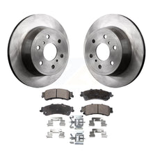 Charger l&#39;image dans la galerie, Rear Disc Brake Rotors And Ceramic Pads Kit For GMC Sierra 1500 Classic