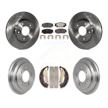 Charger l&#39;image dans la galerie, [Front+Rear] 2020-2023 Hyundai Venue Premium OE Brake Rotor Drum Kit &amp; Ceramic Pads For Max Braking