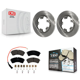 Rear Brake Rotors & Ceramic Pad Kit For Ford Transit-250 Transit-150 Transit-350